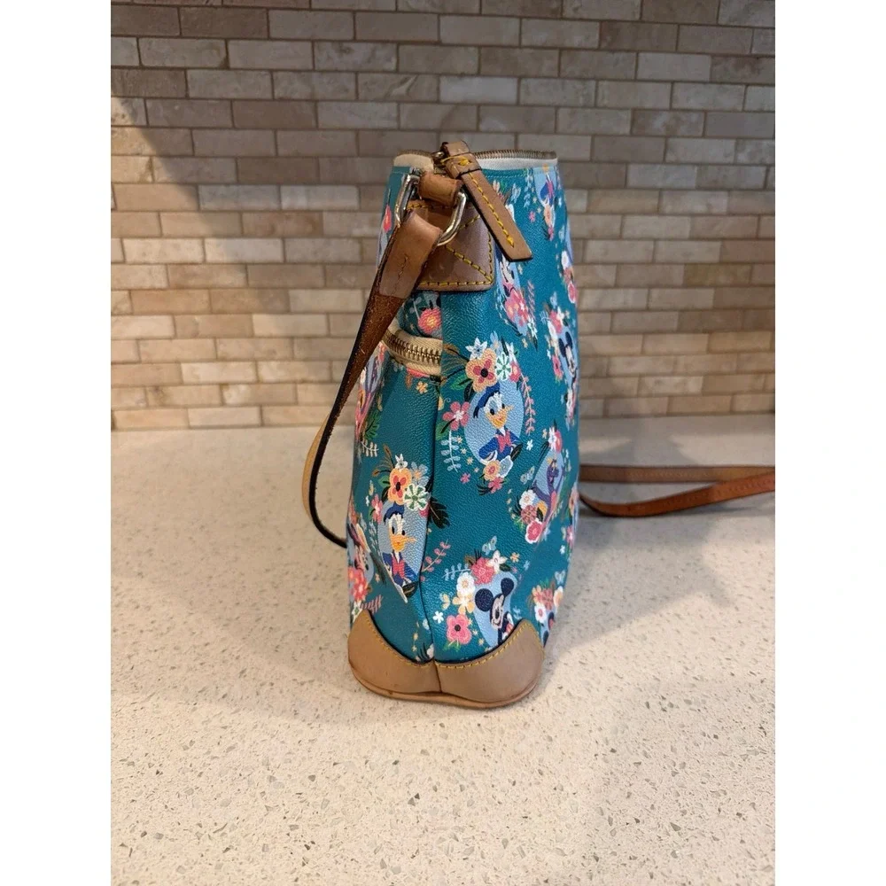 Disney Dooney & Bourke Epcot Flower Garden Festival 2016 Crossbody Bag Figment